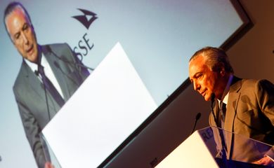 São Paulo -  Presidente Michel Temer fala durante cerimônia de Abertura do 2017 Latin America Investment Conference 
(Beto Barata/PR)