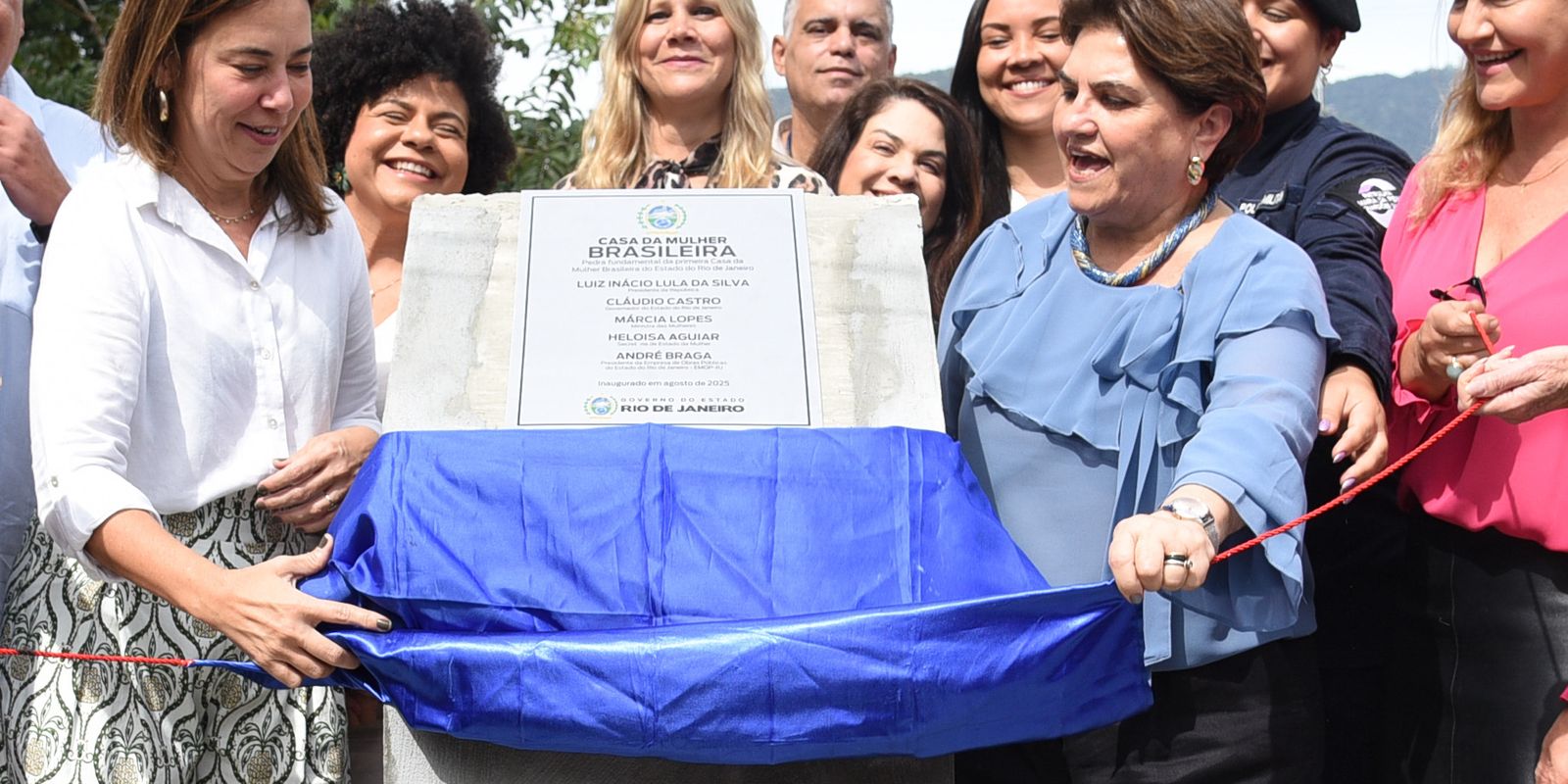 Rio de Janeiro recebe pedra fundamental de Casa da Mulher Brasileira