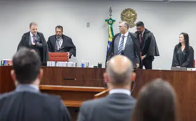 Brasília (DF), 25/02/2026 – Plenário da primeira turma durante segundo dia do julgamento no STF dos mandantes do assassinato da ex-vereadora, Marielle Franco. Foto: Valter Campanato/Agência Brasil
