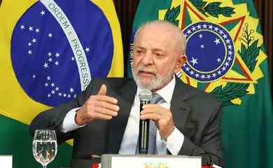 Brasília (DF), 31/10/2024 - Presidente da República, Luiz Inácio Lula da Silva, durante reunião com ministros e governadores. Foto: Valter Campanato/Agência Brasil