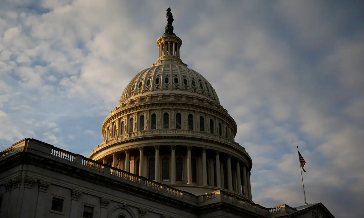 O Capitólio dos Estados Unidos, em Washington