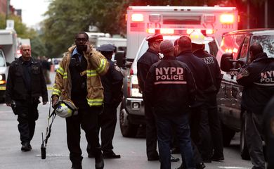 Bomba, Manhattan, Suspeita
 York, New York, U.S., October 26, 2018. REUTERS/Mike Segar