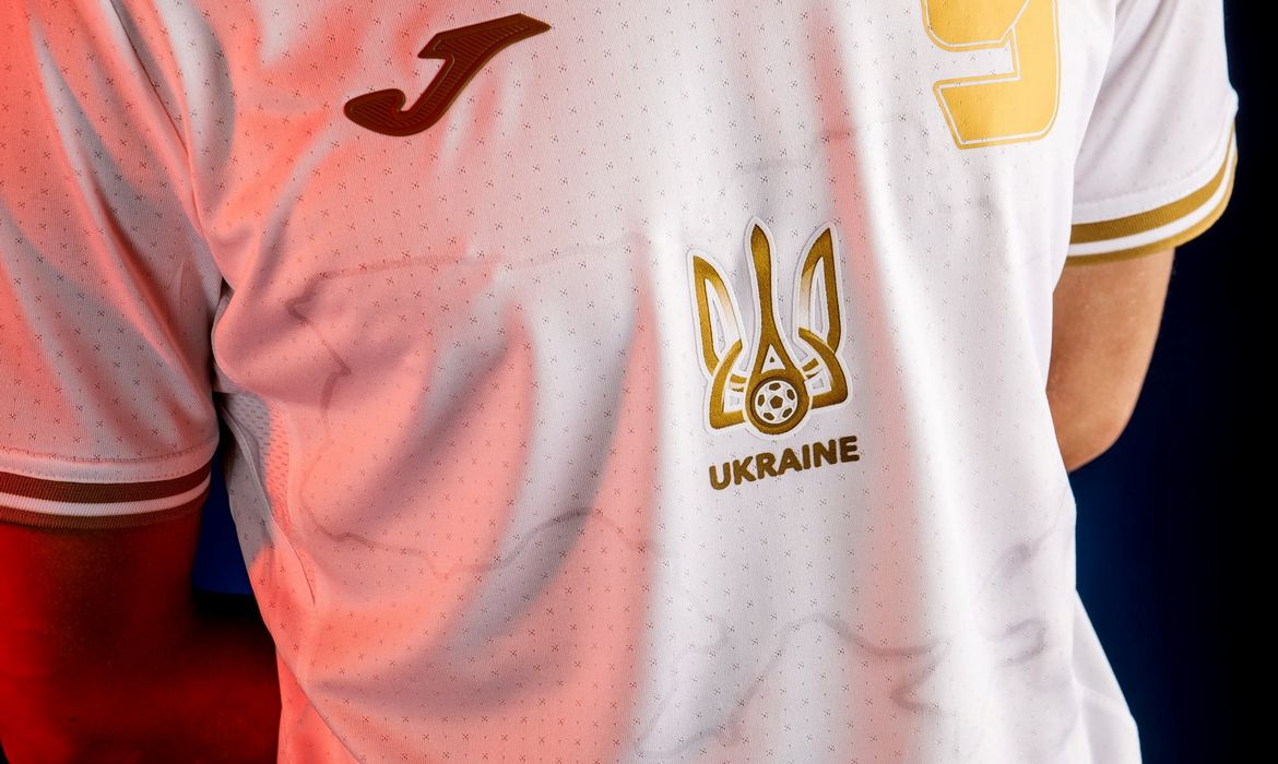 Camisa da seleção da Ucrânia para a Eurocopa - uniforme - Crimeia