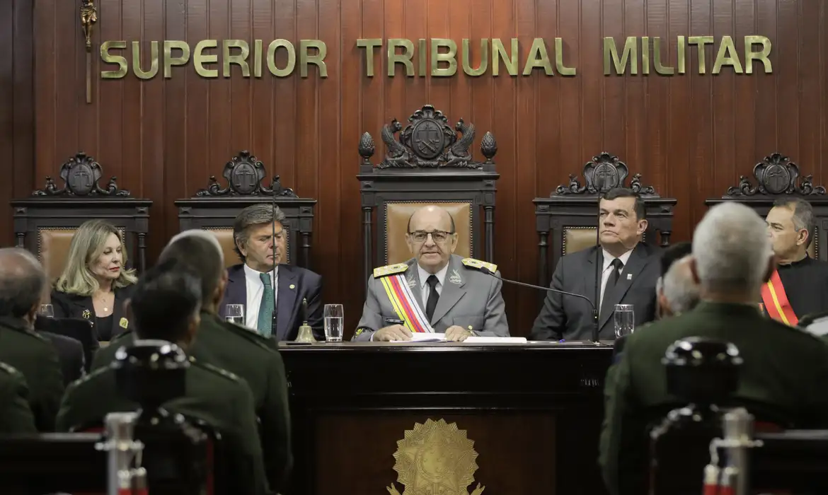 O Superior Tribunal Militar (STM) realiza solenidade de posse do novo presidente da Corte, general de Exército Lúcio Mário de Barros Góes.