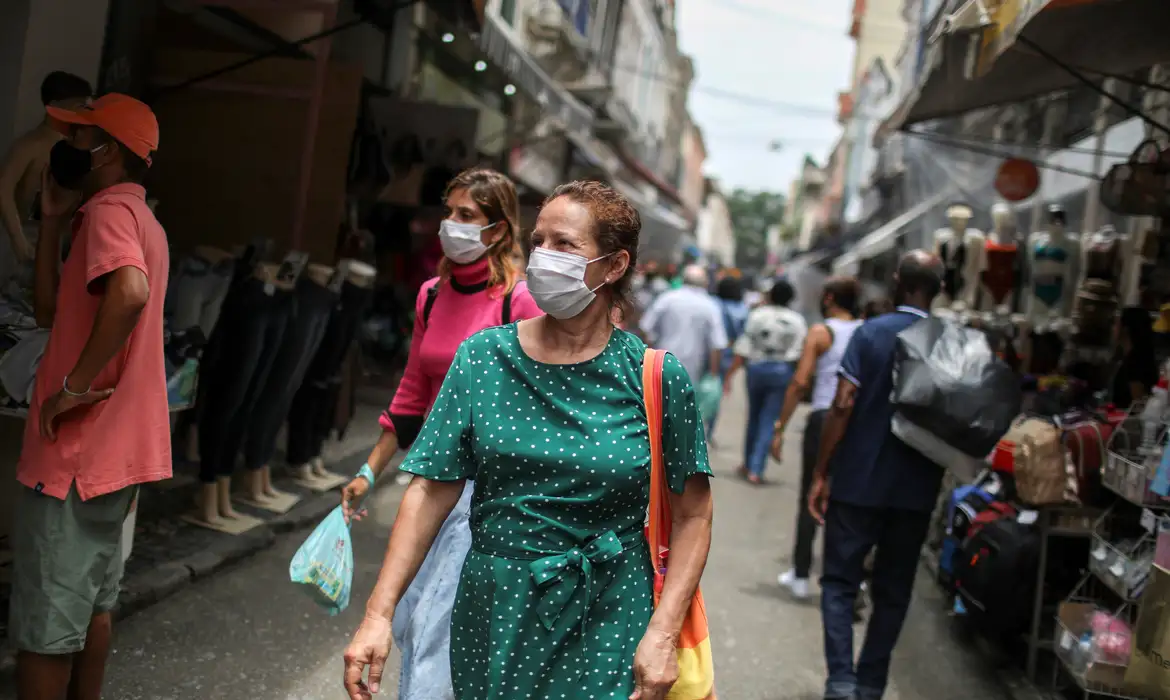 Pandemia provoca perda média no faturamento do comércio do Rio | Agência Brasil
