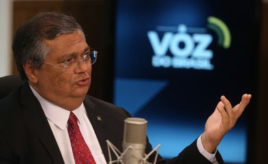 O ministro da Justiça, Flavio Dino, é o entrevistado do programa A Voz do Brasil.