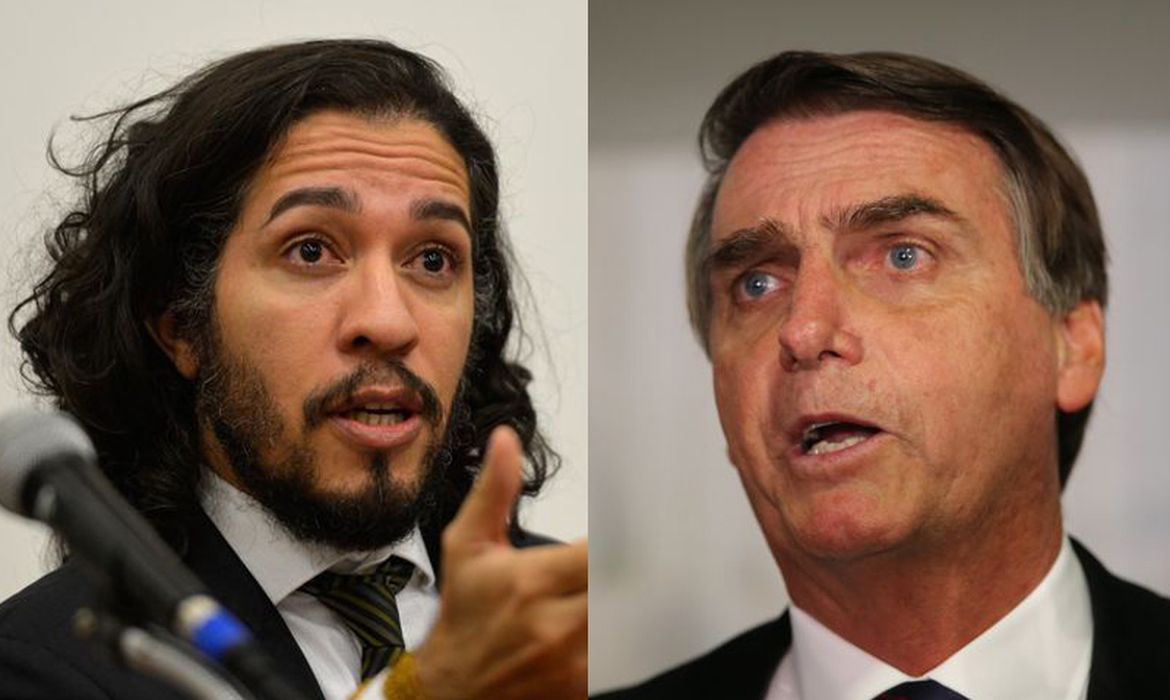 Deputados federais Jean Wyllys e Jair Bolsonaro (Arquivo/Agência Brasil)
