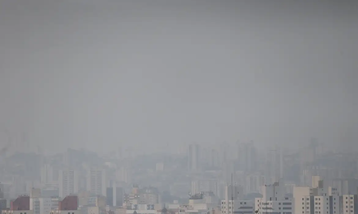 São Paulo (SP) 09/09/2024 A cidade de São Paulo é a cidade mais poluída do mundo nesta segunda-feira, segundo site especializado na Suiça.

Foto: Paulo Pinto/Agencia Brasil