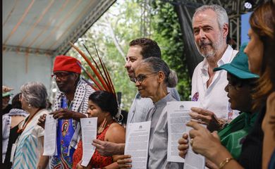 Belém (PA), 16/11/2025 - Encerramento da cúpula dos povos 
Foto: Tânia Rêgo/Agência Brasil
