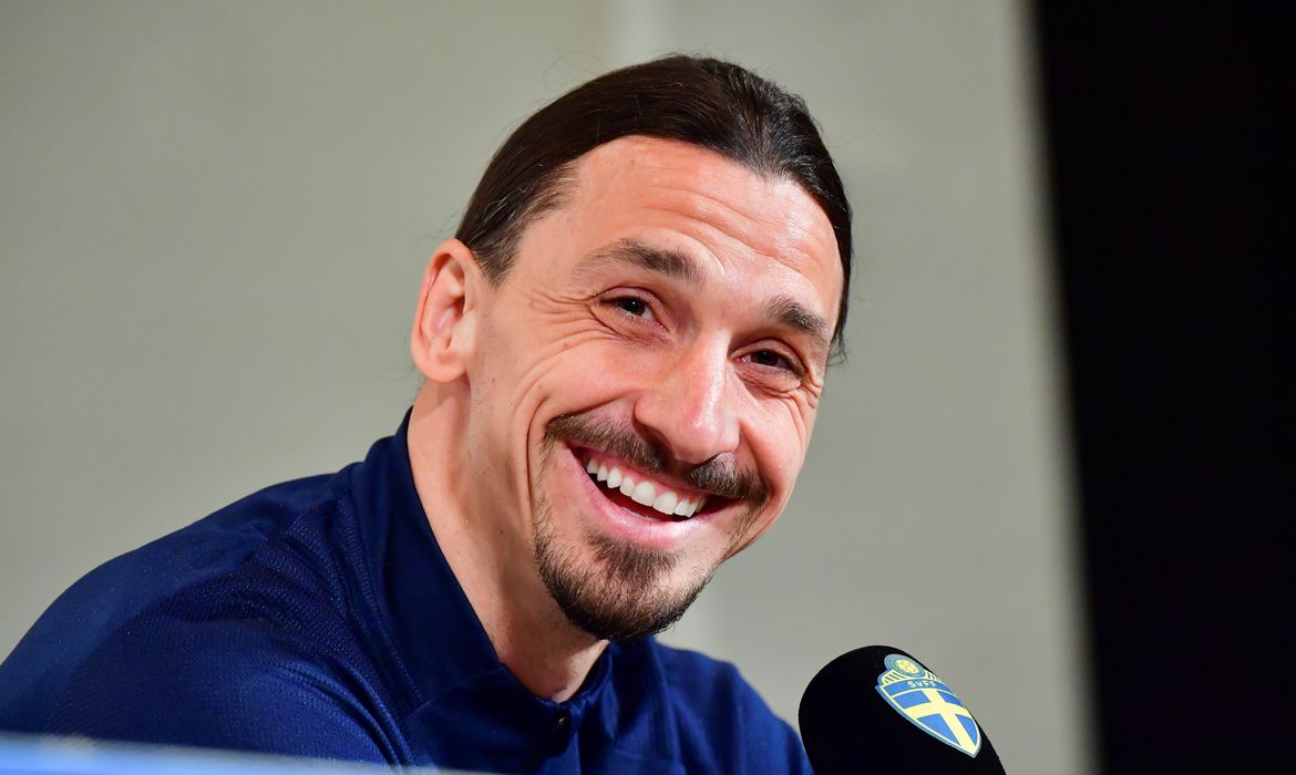 Atacante da Suécia Zlatan Ibrahimovic - Millan
