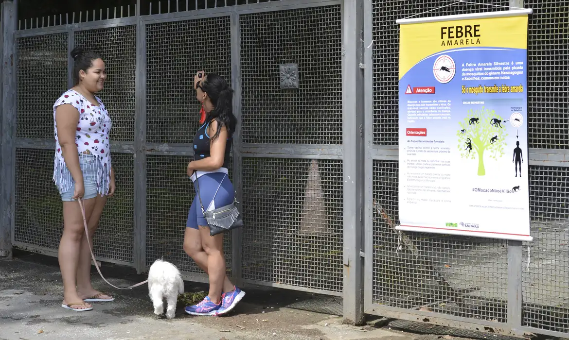 São Paulo - Secretaria da Saúde reabre o Horto Florestal após campanha de vacinação  contra febre amarela da população da zona norte (Rovena Rosa/Agência Brasil)