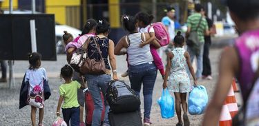Crianças venezuelanas 