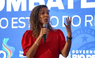 Rio de Janeiro (RJ), 25/07/2024 – A ministra da Igualdade Racial, Anielle Franco durante encontro Estratégico de Combate à Fome no estado do Rio de Janeiro, no Palácio Guanabara, na capital fluminense. Foto: Tomaz Silva/Agência Brasil