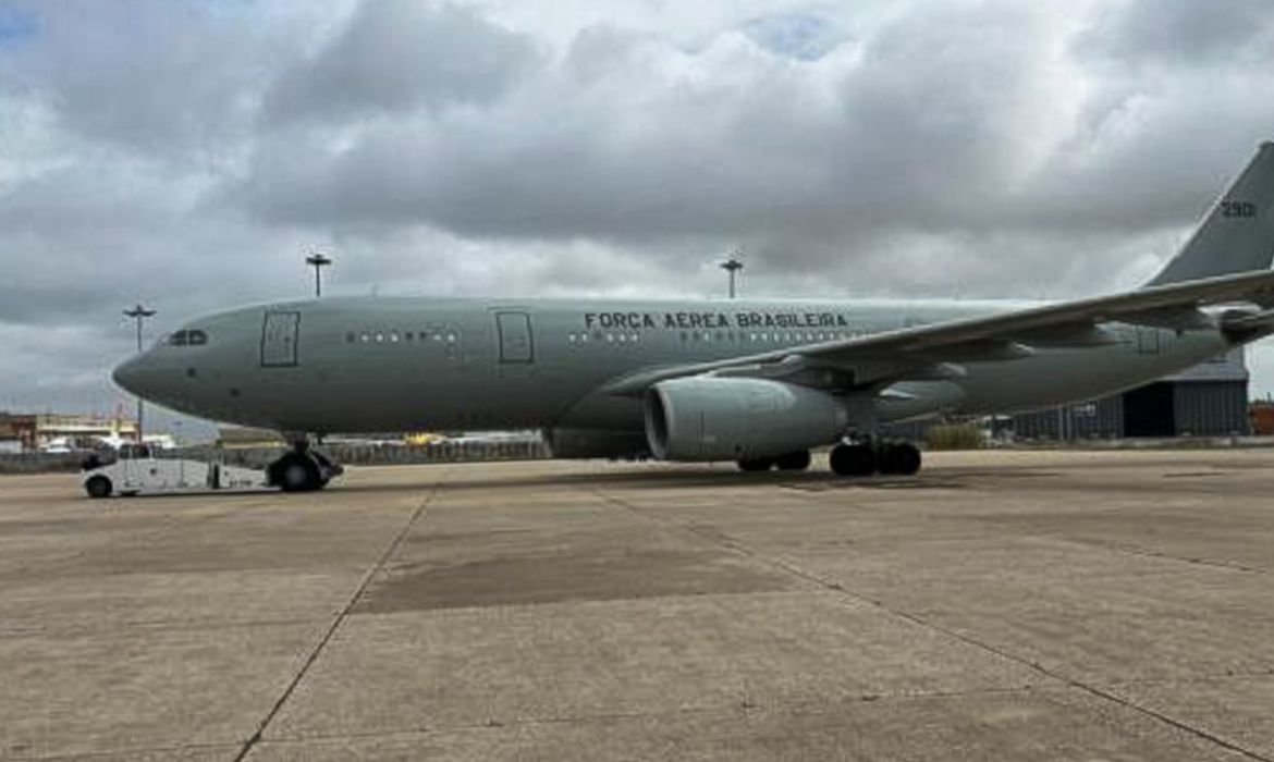 05/10/2024 Brasília-DF   Aeronave KC-30 da Força Aérea Brasileira (FAB). Foto FAB