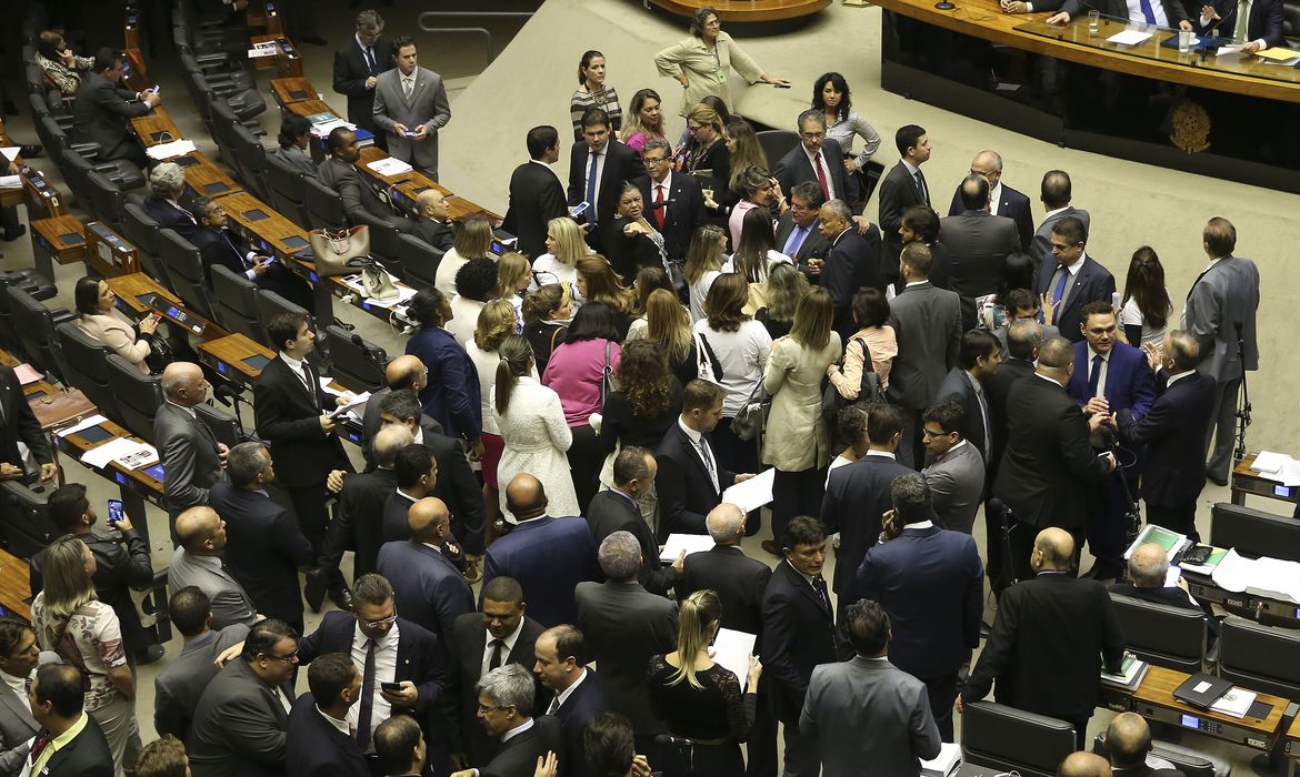 Brasília - Sessão plenária da Câmara dos Deputados para votação de medidas provisórias (Valter Campanato/Agência Brasil)