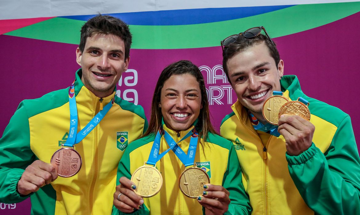  Ana Sátila, Felipe Borges e Pedro Gonçalves conquistam medalhas na canoagem no Pan