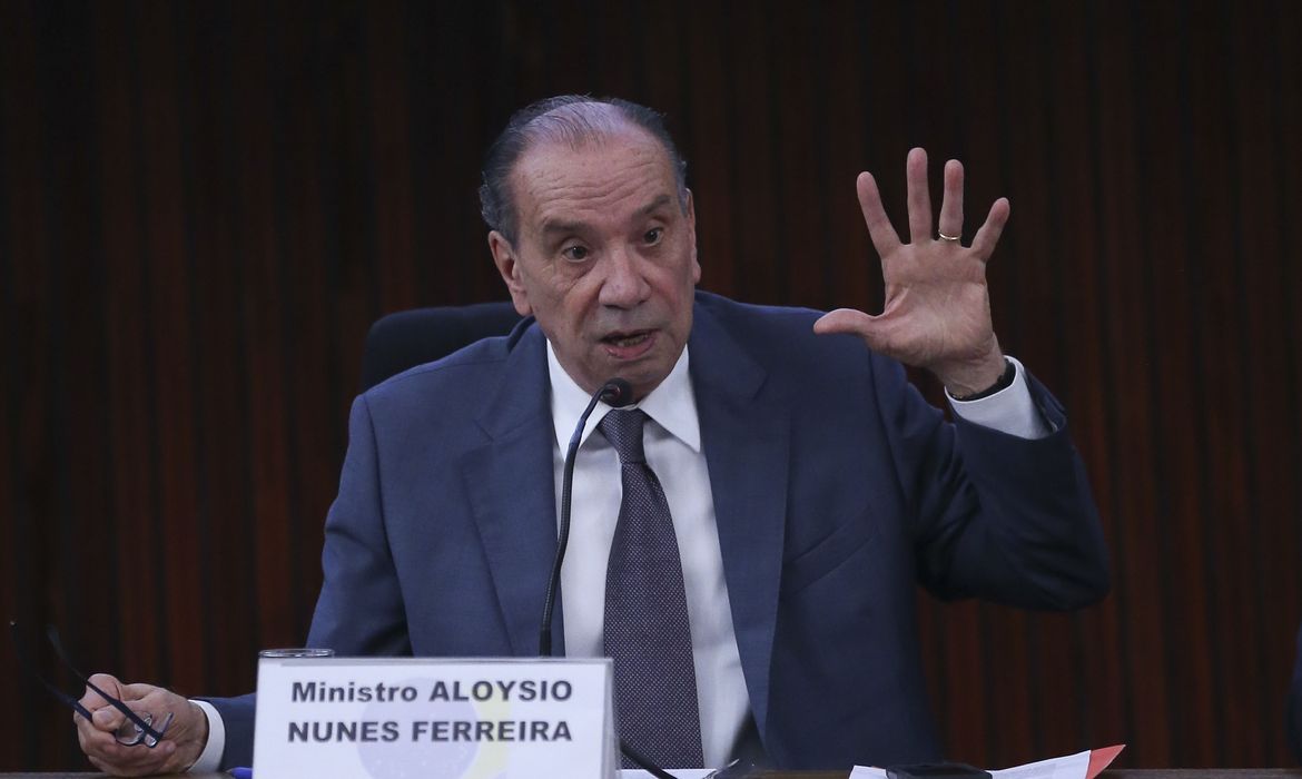 O ministro das Relações Exteriores, Aloysio Nunes Ferreira, participam da abertura do seminário sobre desafios de noticias falsas no processo eleitoral no TSE.