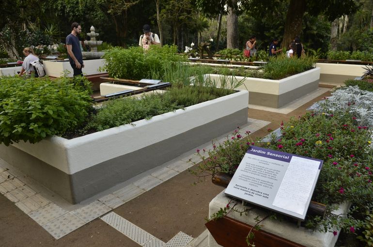 Jardim Sensorial do Jardim Botânico do Rio de Janeiro