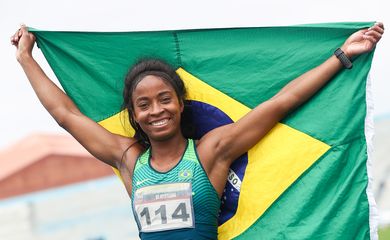 Vitória Rosa, ouro nos 200 m - (Wagner Carmo/CBAt)