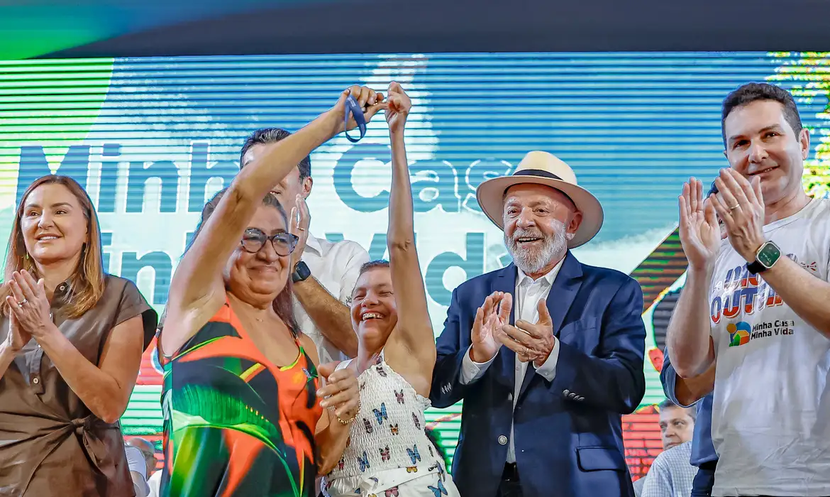 Belém (PA), 13/02/2025 - Presidente da República, Luiz Inácio Lula da Silva, durante cerimônia de entrega de unidades habitacionais do Minha Casa, Minha Vida no Residencial Viver Outeiro. Foto: Ricardo Stuckert/PR