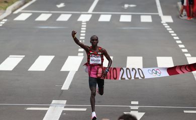 Queniano Eliud Kipchoge, maratona, tóquio 2020, olimpíada