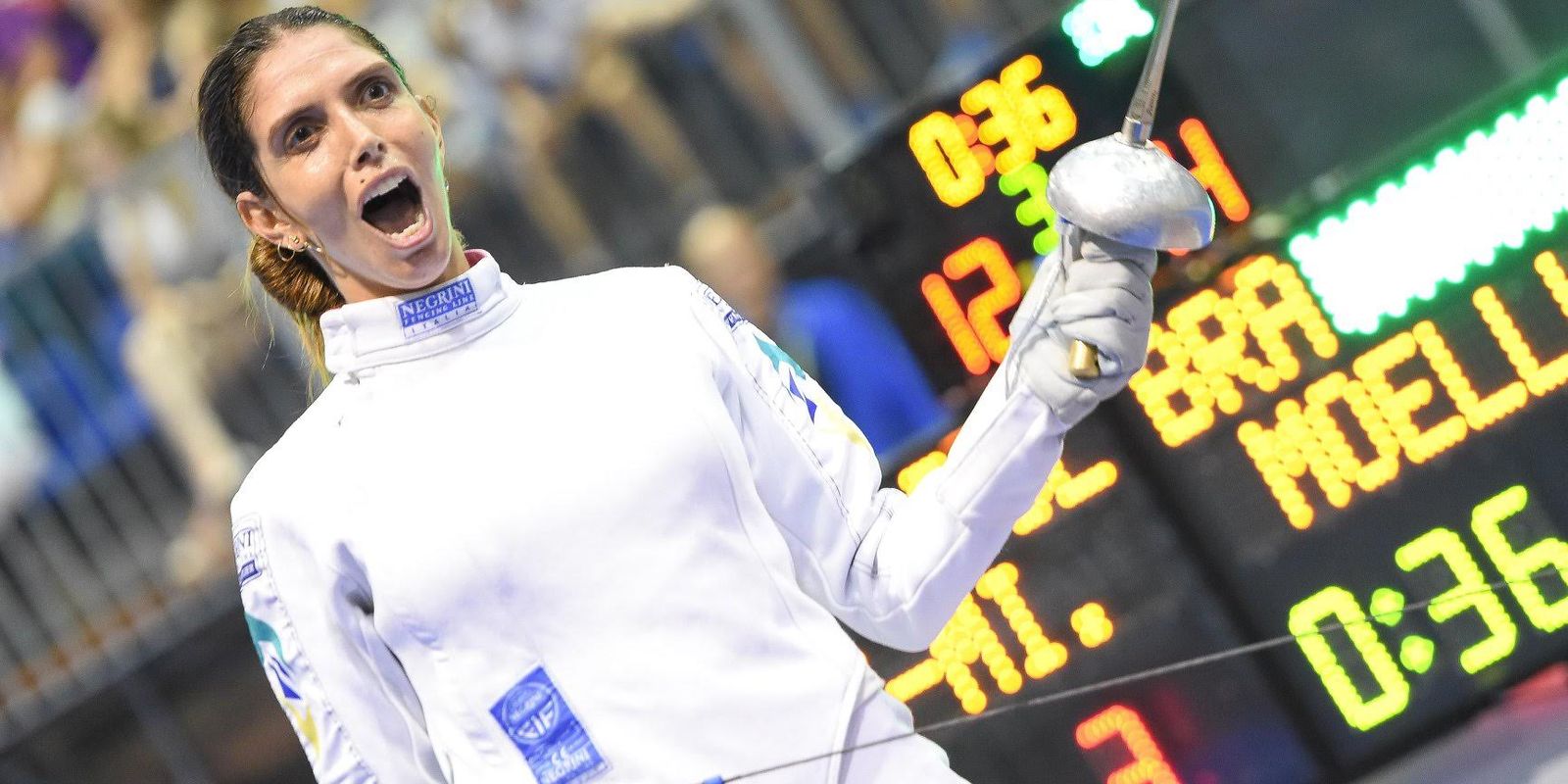 Nahalie Moellhausen carimba 1ª vaga da esgrima do Brasil em Paris 2024 Nahalie Moellhausen carimba 1ª vaga da esgrima do Brasil em Paris 2024