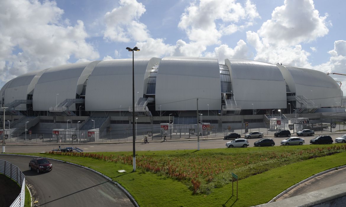 Natal - A Arena das Dunas será palco da Copa do Mundo que tem início em junho (Valter Campanato/Agência Brasil)