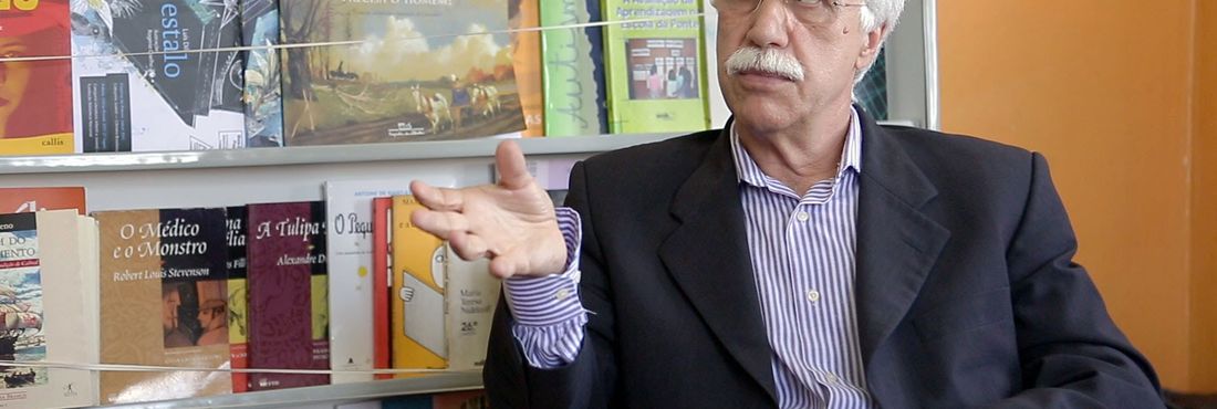 O professor José Pacheco, um dos idealizadores da Escola da Ponte
