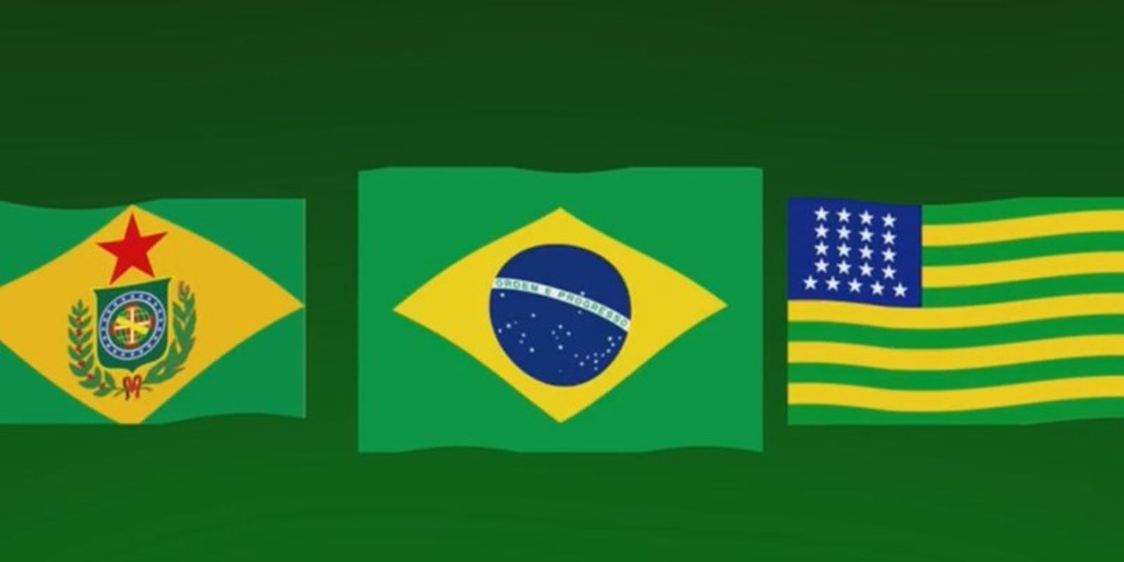 A EVOLUÇÃO DA BANDEIRA DO BRASIL 