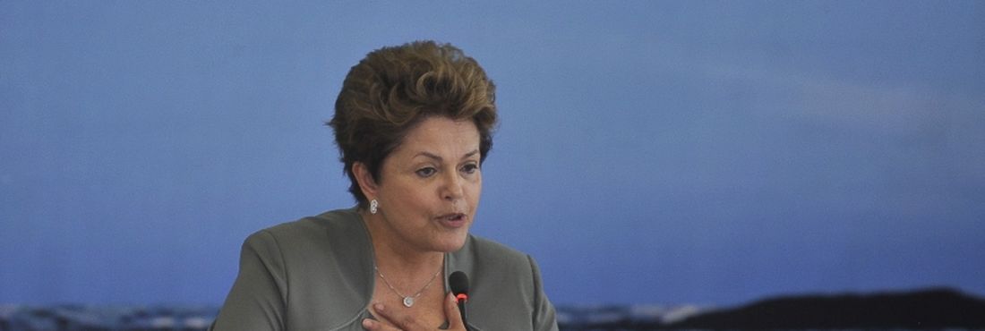 A presidenta Dilma Rousseff durante o lançamento do Plano Safra da Pesca e Aquicultura, no Palácio do Planalto