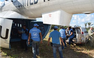 Mais de 8 mil armas das Farc foram transportados pela ONU para um armazém central no país