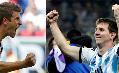 Seleções da Alemanha e da Argentina se enfrentam na final da Copa (AP/Direitos Reservados)