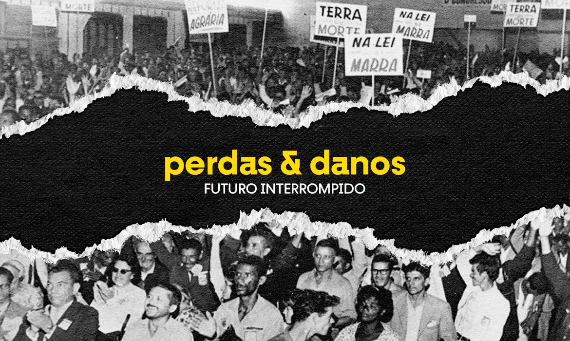 Brasília (DF) 17/04/2024 -  Arte do podcast Perdas e Danos
Arte EBC
