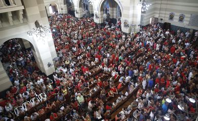 Missa em homenagem a São Sebastião, padroeiro do Rio de Janeiro, celebrada pelo cardeal arcebispo, Dom Orani Tempesta, na Basílica de São Sebastião.