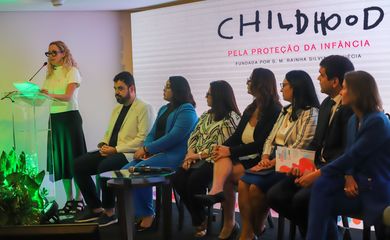 Brasília (DF), 16/05/2023 - A diretora executiva da Childhood Brasil, Laís Cardoso Peretto no lançamento do 