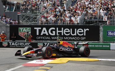 Monaco Grand Prix/Red Bull's Sergio Perez