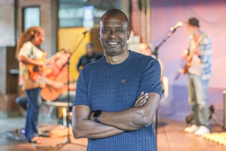 Brasília (DF), 01/17/2026 – Director of the Brasília music school, Davson de Souza. Summer course at the music school in Brasília.  Photo: Joédson Alves/Agência Brasil