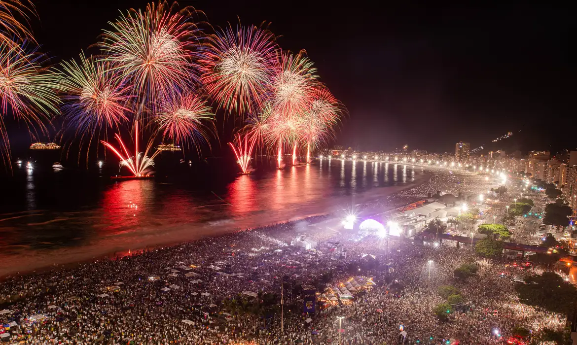 Reveillon 2024 Copacabana - Foto Gabriel Monteiro/ Riotur