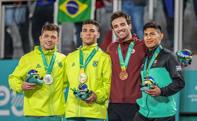 Rio de Janeiro (RJ) 30/10/2023 - Judô brasileiro garante mais dois ouros e chega a dez medalhas no Pan.
Foto: Wander Roberto/COB