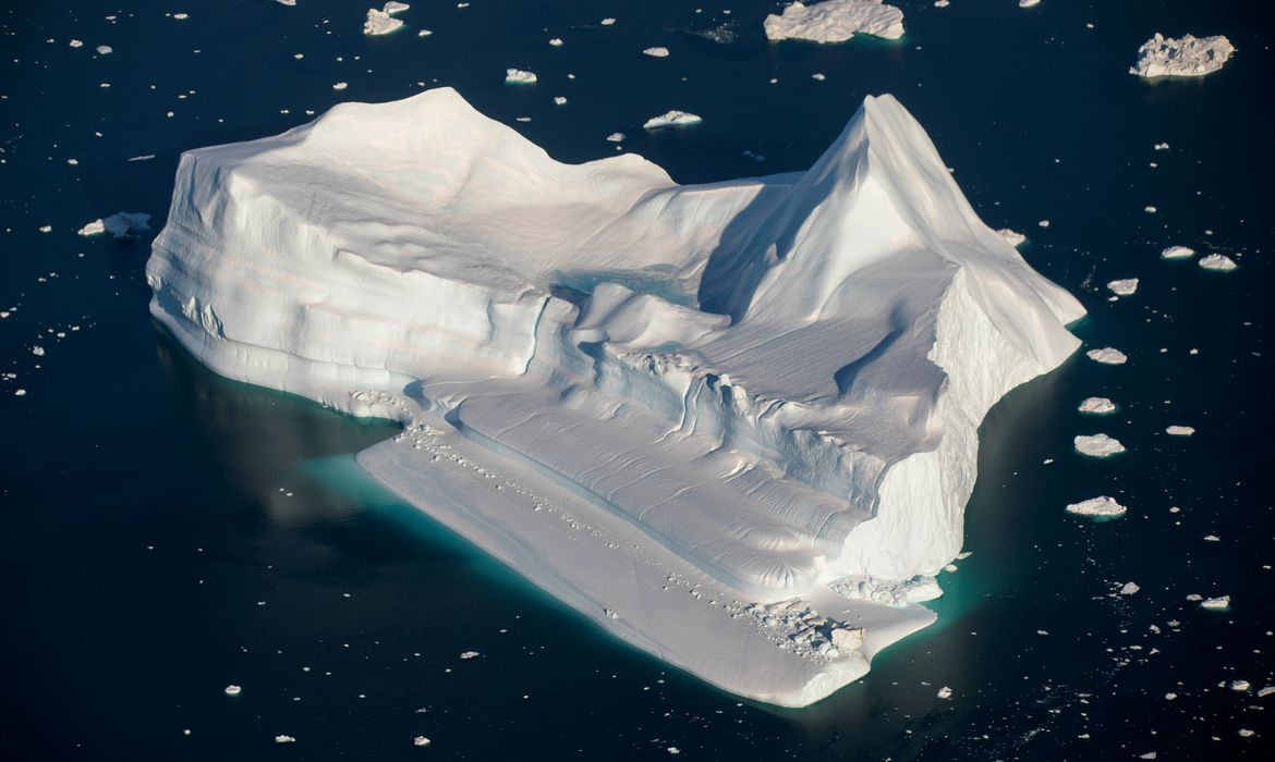 Icebergs na Groenlândia
