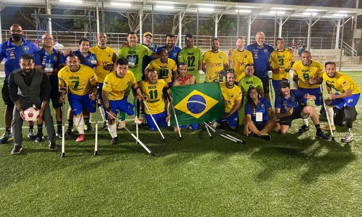 seleção brasileira de futebol para amputados - masculina 