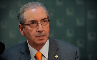 Eduardo Cunha, presidente da Câmara dos Deputados fala sobre a pauta de votação da Casa (Fabio Rodrigues Pozzebom/Agência Brasil)