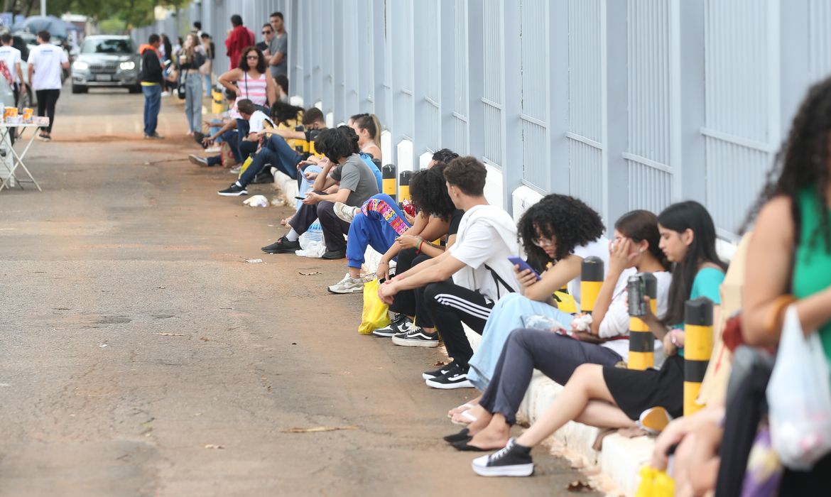 Abertura dos portões, segunda etapa do Exame Nacional do Ensino Médio (Enem) 2022.