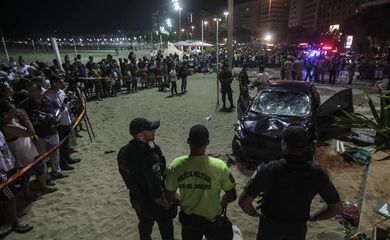 Atropelamento mata bebê em Copacabana - Foto Antonio Lacerda/Agência EFE