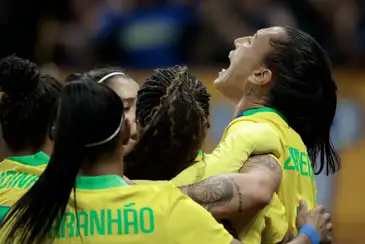 Lance de jogo amistoso entre Seleção Brasileira Feminina do Brasil x Estados Unidos, na Neo Química Arena.