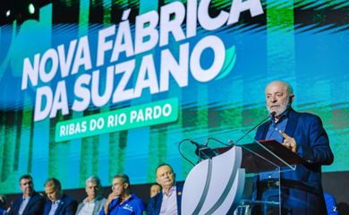 Ribas do Rio Pardo (MS), 05.12.2024 - Presidente da República, Luiz Inácio Lula da Silva, durante cerimônia de inauguração do Projeto Cerrado: nova fábrica de celulose da Suzano em Ribas do Rio Pardo (MS), na Fábrica da Suzano. Fábrica da Suzano - MS

Foto: Ricardo Stuckert/PR