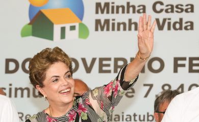 Indaiatuba (SP) - Presidenta Dilma Rousseff durante entrega de unidades habitacionais em Indaiatuba, São Paulo (Roberto Stuckert Filho/PR)