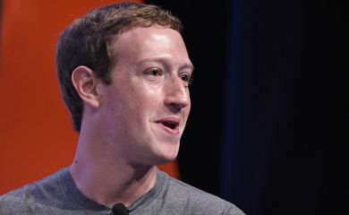 Mark Zuckerberg, cofundador e CEO do Facebook'
