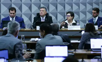 Brasília - 20/10/2025 -Reunião da CPMI do INSS para tomar depoimentos da ex-integrante do Conselho Nacional de Previdência Social (CNPS) Tônia Andrea Inocentini Galleti. Foto: Lula Marques/ Agência Brasil.