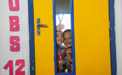Brasília (DF) 15/04/2025 A Secretaria de Saúde do DF promove um dia de vacinação infantil na Creche Sempre Viva, na cidade satélite de Ceilândia, DF Foto: Fabio Rodrigues-Pozzebom/ Agência Brasil